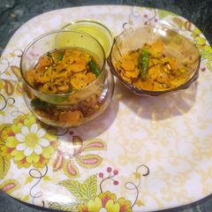 A picture of Fresh/Raw Haldi Pickle.