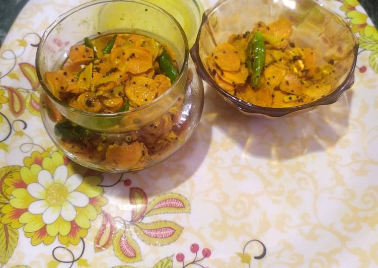 Fresh/Raw Haldi Pickle