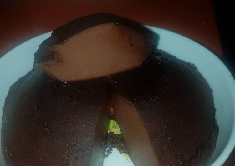 Flan de choco Proteico al micro !!🏋🏼♀️💪