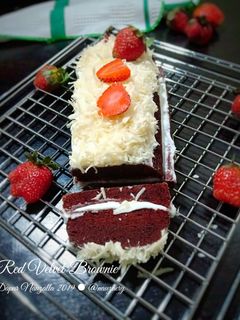 Foto resep Red Velvet Brownie