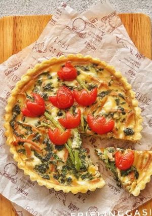 Foto resep Smoky Milky Quiche Lorraine (dengan Susu Steril Kaleng)
