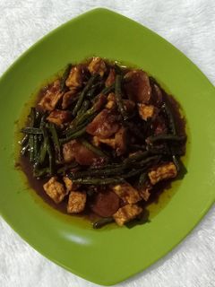 Foto resep Tumis Baso Ayam, Kacang Panjang, dan Tahu