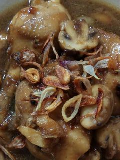Foto resep Semur Ayam Jamur Presto