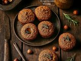 Mini Cake alle Nocciole con Cuore al Miele e Rosmarino