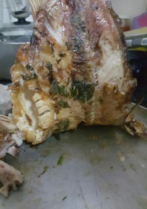 Una foto de Sábalo a la parrilla