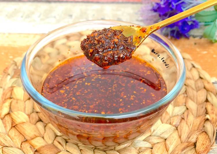 Chili oil / Minyak Cabe Homemade