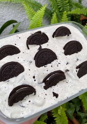 Una foto de Helado de Oreo
