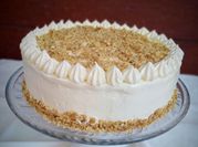 Una foto de carrot cake