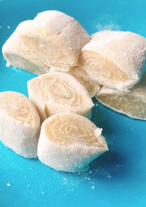 Hình của món Mochi chuối.