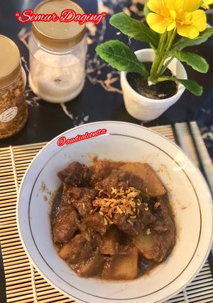 Foto resep Semur daging kentang