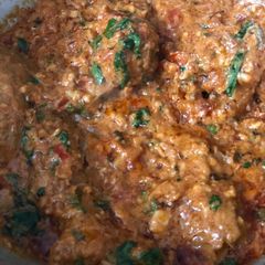 A picture of Chicken lababdar.