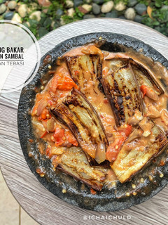 Foto resep Terong Bakar dengan Sambal Santan Terasi