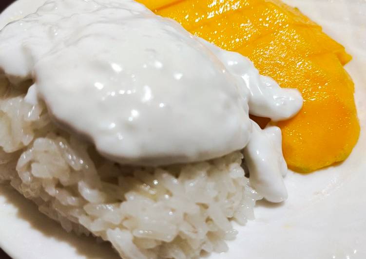 Resep Mango sticky rice Sederhana