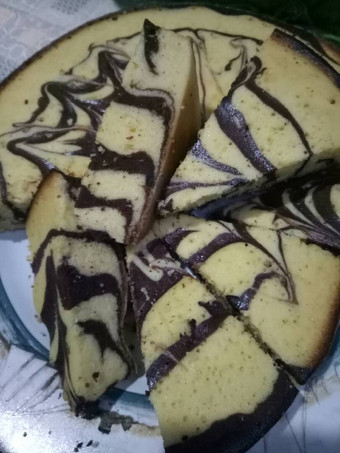 Cara Buat Zebra cake putih telur Murah