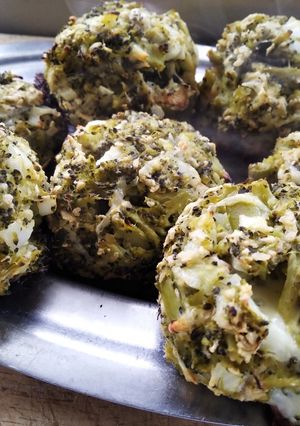 Una foto de Croquetas de brócoli y avena