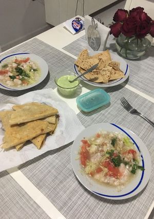 Una foto de Ceviche de pescado