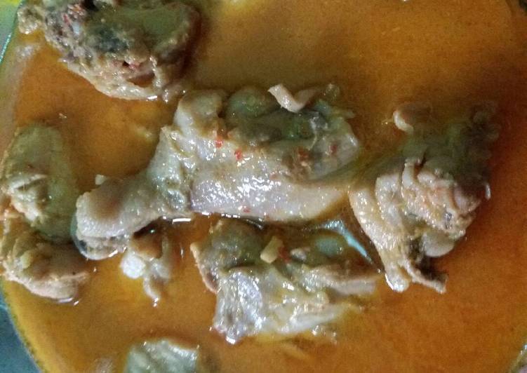 Kare ayam sederhana