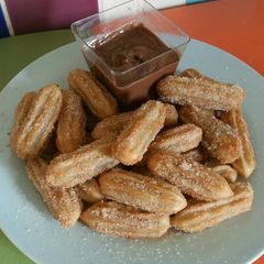 A picture of Vickys Cinnamon Churros, Gluten, Dairy, Egg, Soy & Nut-Free.