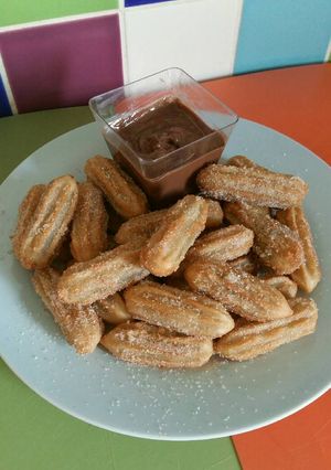 A picture of Vickys Cinnamon Churros, Gluten, Dairy, Egg, Soy & Nut-Free.