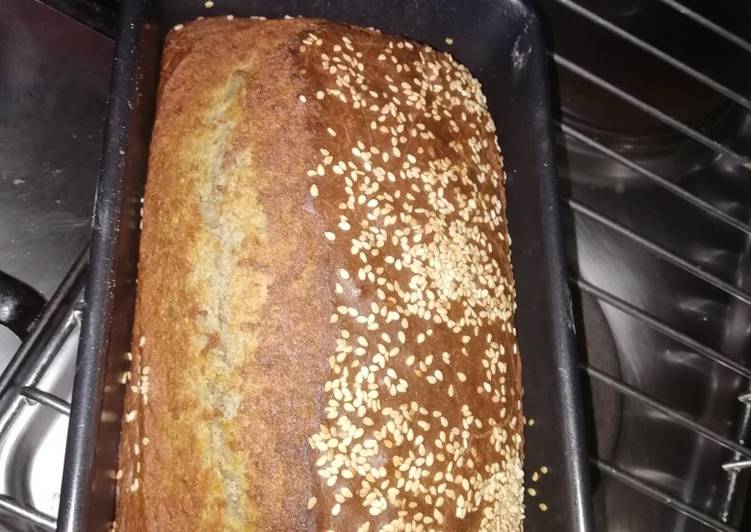 Steps to Prepare Favorite Brown bread#themechallenge