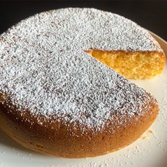 A picture of Rice Cooker Custard Powder Cake (No Egg).