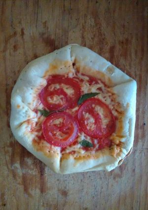 Una foto de Pizza en sartén