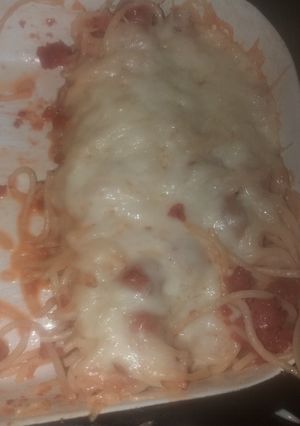 Húsos spagetti recept fotója
