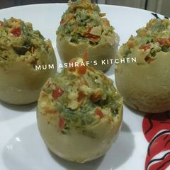 A picture of Egg muffin.