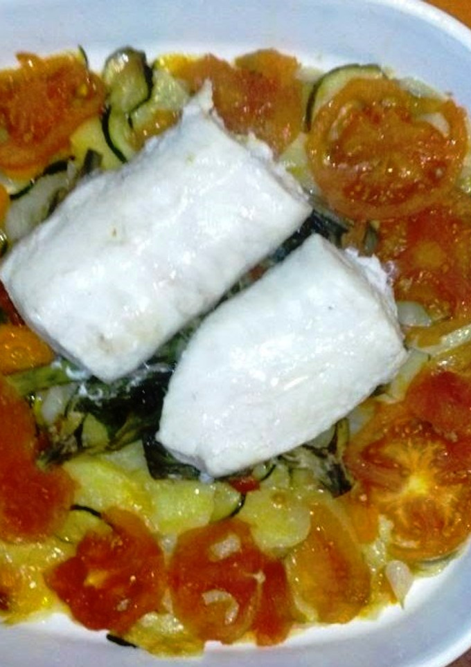 Una foto de Pescado en salsa
