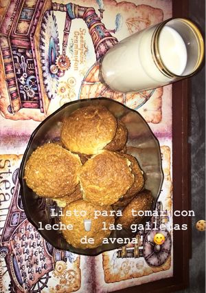 Una foto de Galletas de Avena Fácil 🍪👌🏻