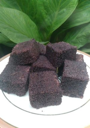 Foto resep Bolu Kukus Ketan Hitam | Instan | 4 Langkah Mudah