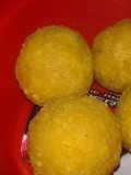 Moong dal ladoo