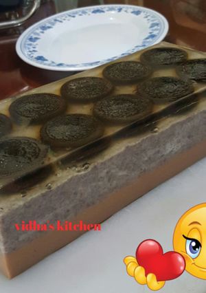 Foto resep Puding oreo milo