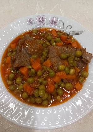 صورة لوصفة بسله (بازيلا) بالجزر