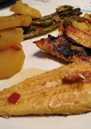 Una foto de Pescadilla al horno