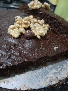 Una foto de Brownie vegano