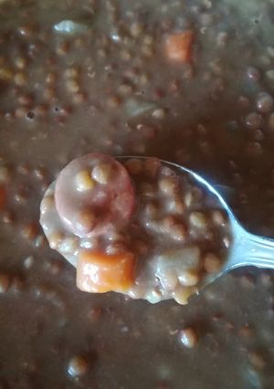 Una foto de Lentejas con chorizo