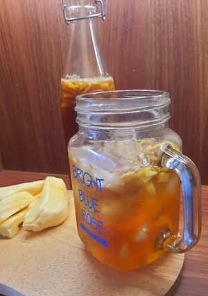 Hình của món Trà kombucha mít.