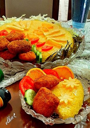 عکسی از دستور ناگت مرغ خانگی