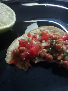 Una foto de Ceviche de soya