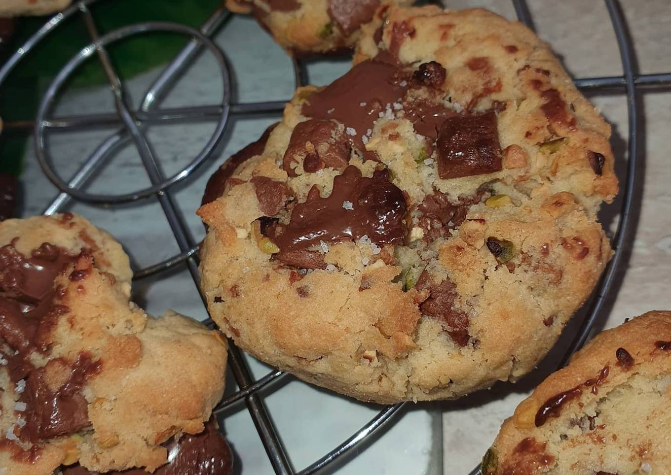 -Gros cookies moelleux à l'intérieur-