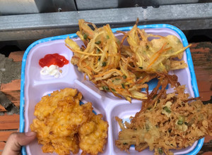 Hình của món Rau củ chiên giòn.