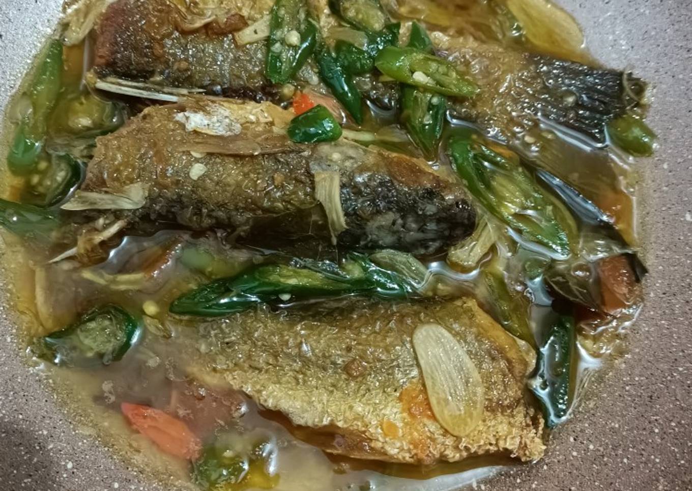 Ikan Blanak Cabe Ijo