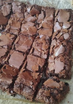 A picture of Chocolate Fudge Brownies.
