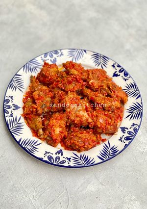 Foto resep Ayam Balado …. Mantuuul 👍🏻👍🏻