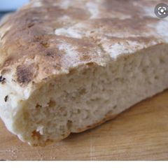 Griddle baked bread A picture of Griddle baked bread.