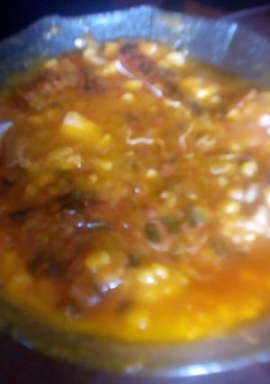 Una foto de Locro de choclo