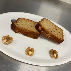 Banana bread (gluten free) A picture of Banana bread (gluten free).
