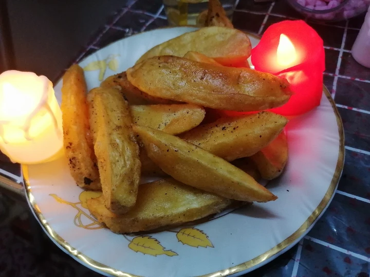 Recipe Potato wedges which Delicious