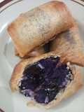 Lumpia Ubi Ungu isi Cokelat & Keju